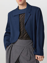 Mens Solid Color Casual Long Sleeve Blazer SKUK82374