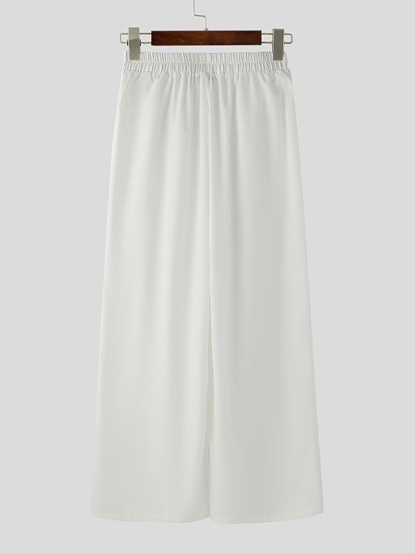 Men's Solid Color Casual Deconstructed Pant SKUL52636