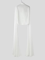 Men's Deconstructed Party Style Floor Length Hem Shirt SKUL51944