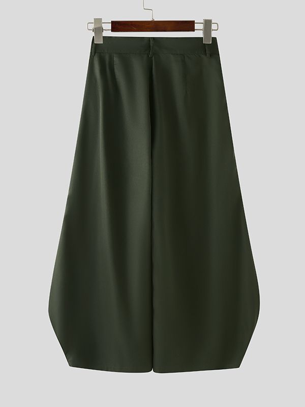 Men's Deconstructed Solid Casual Pant SKUL30584