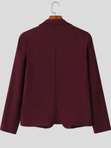 Men's Bold Edge Contrast Long Sleeve Blazer SKUL29610