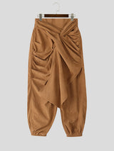 Men's Knotted Cross Textured Casual Pant SKUL29613