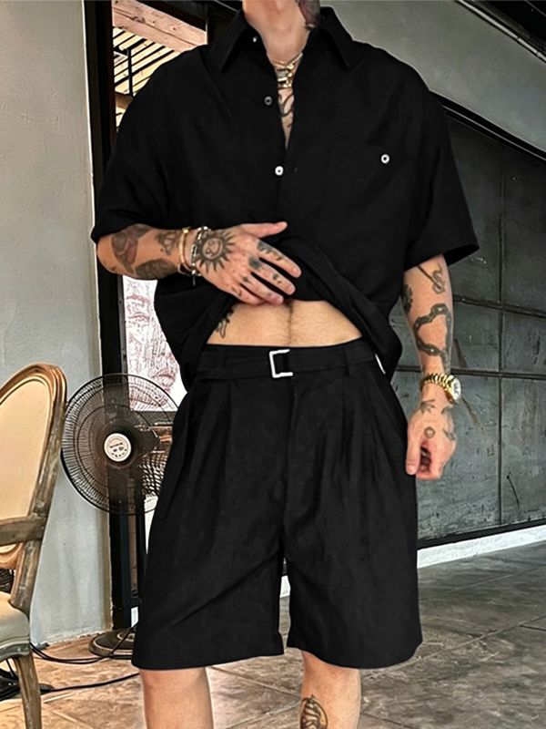 Men's Daily Wear Casual  Two Pieces Outfit SKUL72490