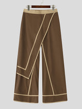 Men's Contrast Edge Layered Casual Pant SKUL25994