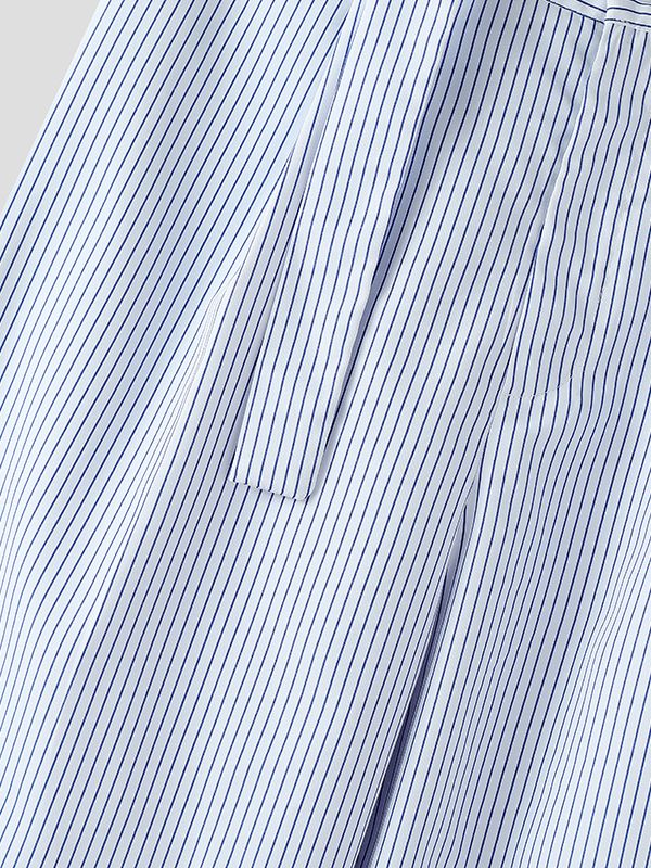 Men's Striped Cropped Casual Two Pieces Outfit SKUL33058