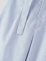 Men's Striped Cropped Casual Two Pieces Outfit SKUL33058