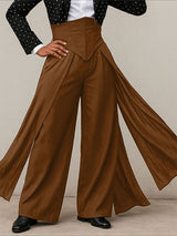 Men's Split Hem High Waist Casual Pant SKUL26179