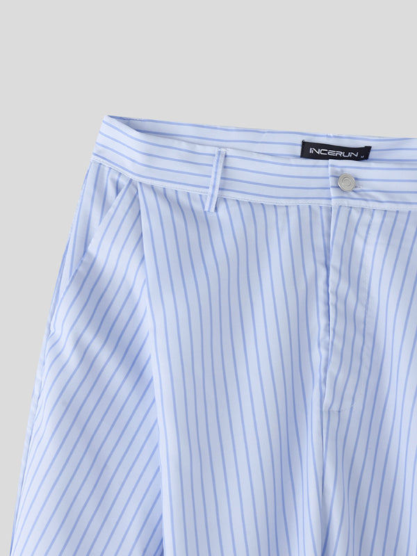 Mens Striped Loose Casual Pant SKUL14178