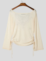 Men's Chain Print Long Sleeve T-Shirt SKUL35055