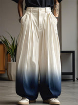 Mens Gradient Color Loose Casual Pant SKUL17035