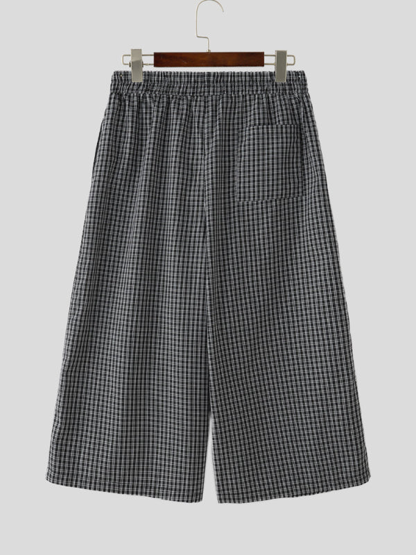 Men's Plaid Casual Pant SKUL21190