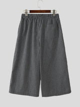 Men's Plaid Casual Pant SKUL21190