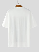 Men's Muscle Print Crew Neck Short Sleeve T-Shirt SKUL18648