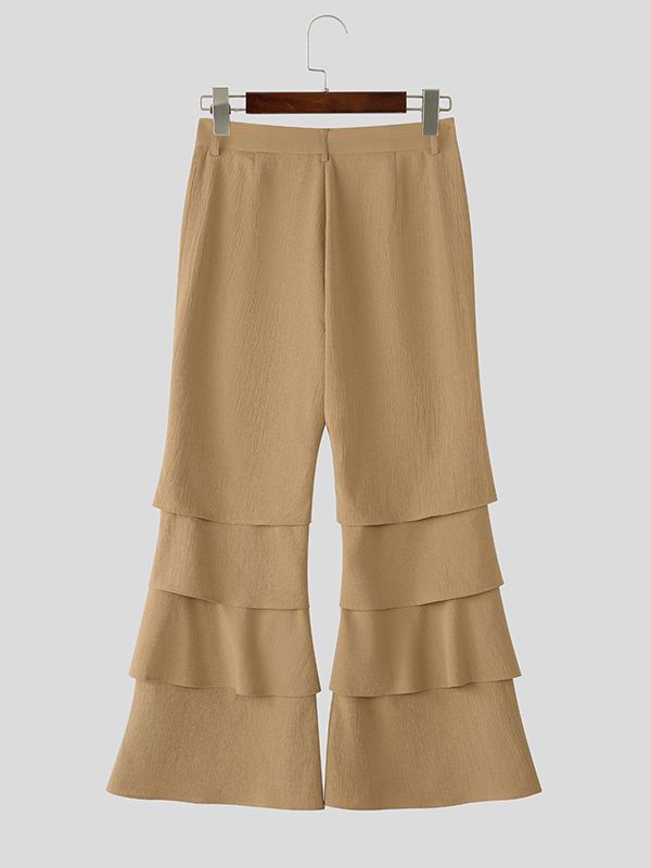 Men's Tiered Layered Design Casual Pant SKUL36340