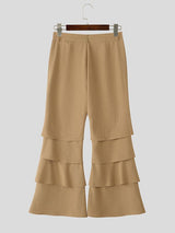Men's Tiered Layered Design Casual Pant SKUL36340