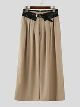 Men's Pleated Wide Leg Casual Pant SKUL29773