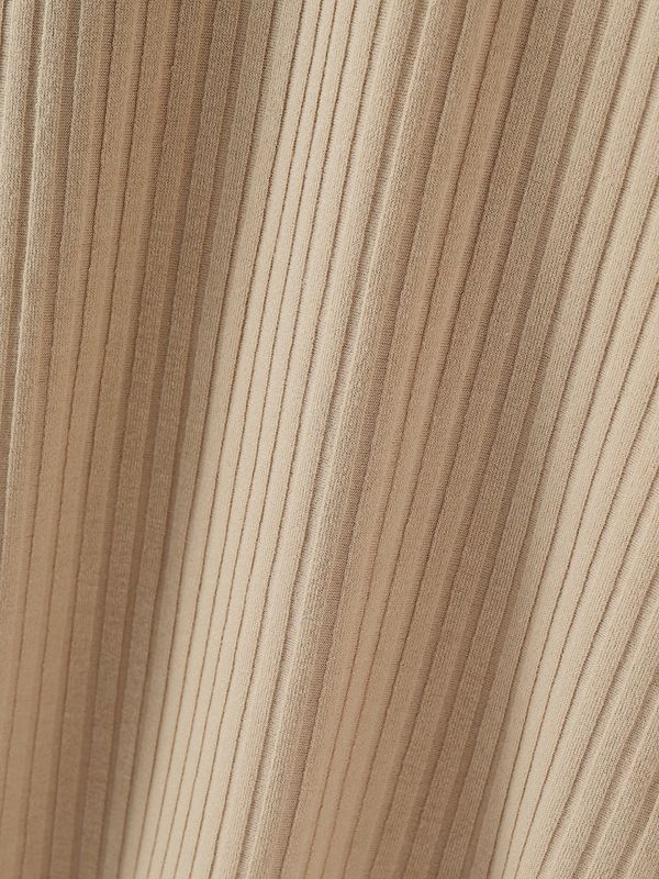 Men's Solid Color Textured Long Sleeve T-Shirt SKUL36783