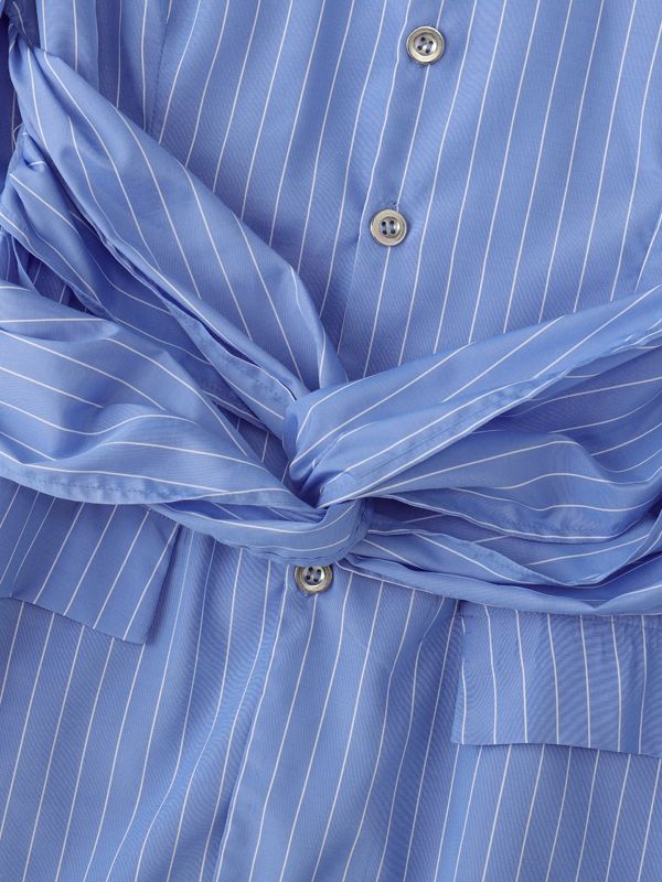 Men's Twist Multi Button Striped Long Sleeve Blazer SKUL33049