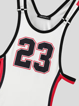 Men's Digital Print Hollow Knit Bodysuit SKUL16805