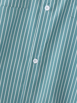 Mens Striped Hooded Casual Two Pieces Outfit SKUL17852