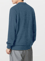 Men's Knit V-Neck Long Sleeve Cardigan SKUL27333