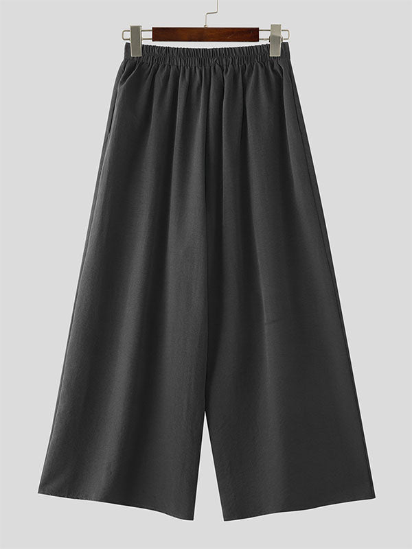 Mens Solid Color Casual Pant SKUL10767