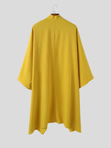 Men's Solid Color Textured Long Sleeve Cardigan SKUL26047