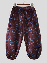 Men's Polka Dot Print Lantern Pant SKUL48647