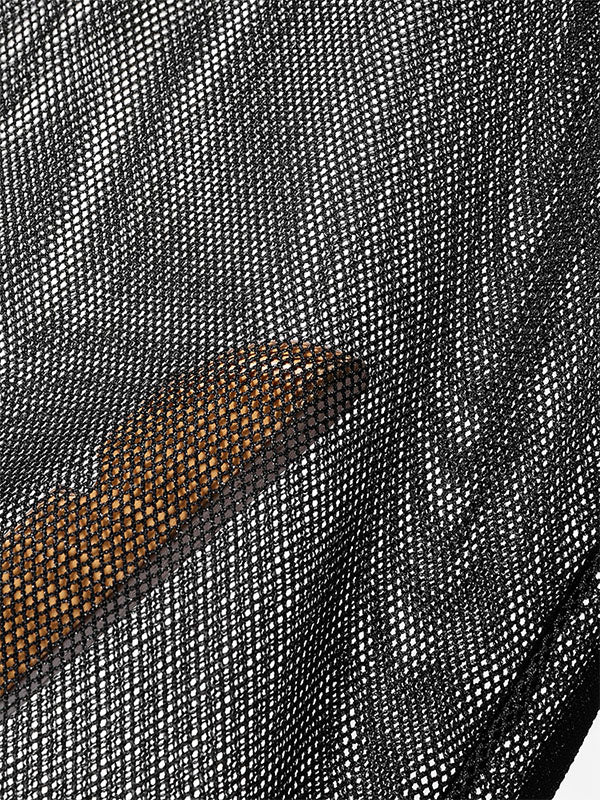 Mens Sheer Mesh Patchwork Casual Long Pant SKUL02105