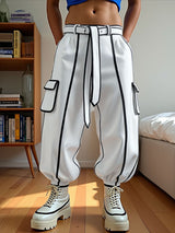 Mens Bold Stripe Loose Casual Pant SKUL19340