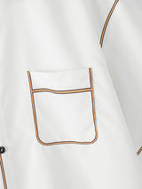 Men's Colorblock Striped Short Sleeve Shirt SKUL18006