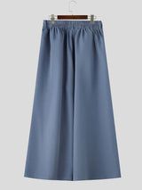 Men's Solid Color Frog Button Pant SKUL60164