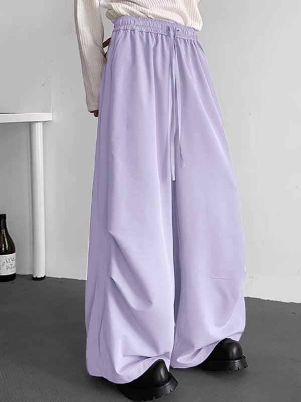 Mens Lightweight Drawstring Loose Casual Pant SKUL15451