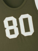 Mens Number 80 Print Casual Tank SKUL16142