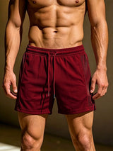 Men's Avant-Garde Athletic Breathable Mesh Side Panel Drawstring Short SKUL63176