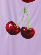 Mens Cherry Print Casual Tank SKUL18870