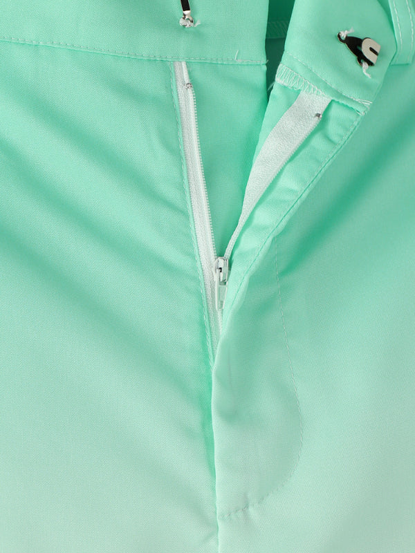 Mens Gradient Color Hollow-Out Two Pieces Outfit SKUL24953