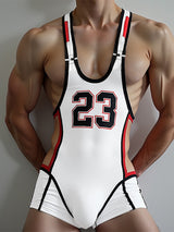 Men's Digital Print Hollow Knit Bodysuit SKUL16805