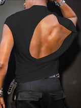 Men's Deconstructed Cutout Back Tank SKUL42552