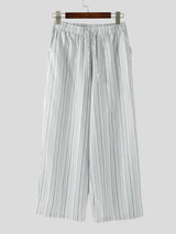 Mens Striped Loose Casual Pant SKUL17959