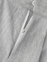 Mens Textured Wide-Leg Loose Casual Pant SKUL15956