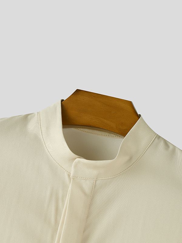 Men's Floral Print Long Sleeve Shirt SKUL48861