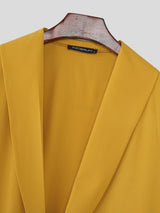 Men's Faux Two Piece Half Sleeve Shirt SKUL53188