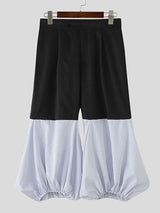 Men's Striped Color Block Lantern Pant SKUL37663