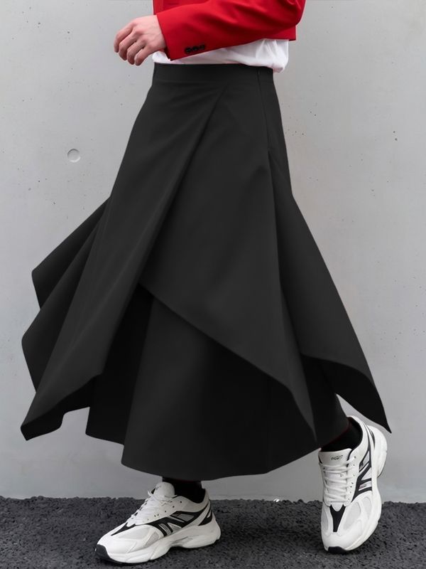 Men's Deconstructed Layered Skirt SKUL50061