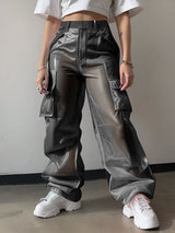 Mens Gradient Sheer Loose Casual Pant SKUL03640