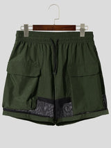 Men's Avant-Garde Mesh-Paneled Cargo Utility Short SKUL63140
