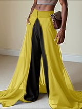 Men's Floor Length Hem Casual Pant SKUL38948