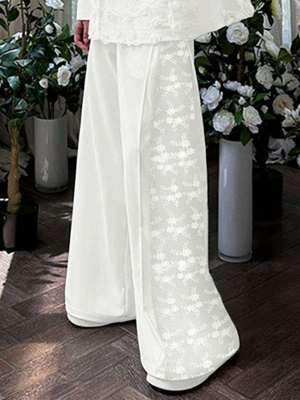 Men's Jacquard Patchwork Casual Pant SKUL46554