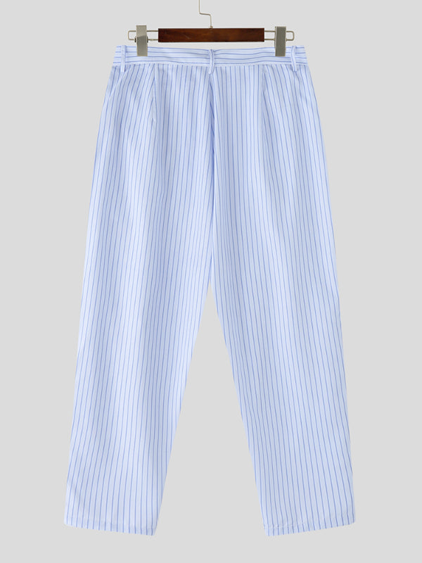 Mens Striped Loose Casual Pant SKUL14178
